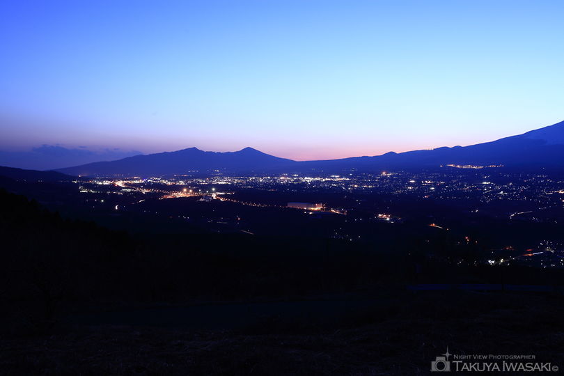誓いの丘の夜景スポット写真（3）