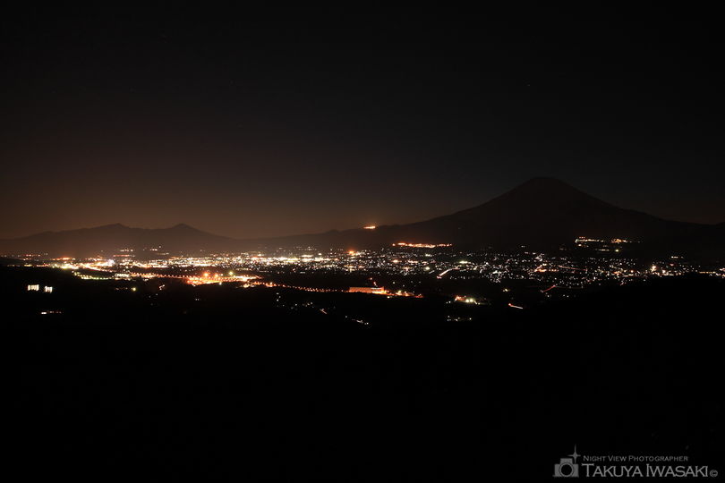 金太郎ふじみラインの夜景スポット写真（1）