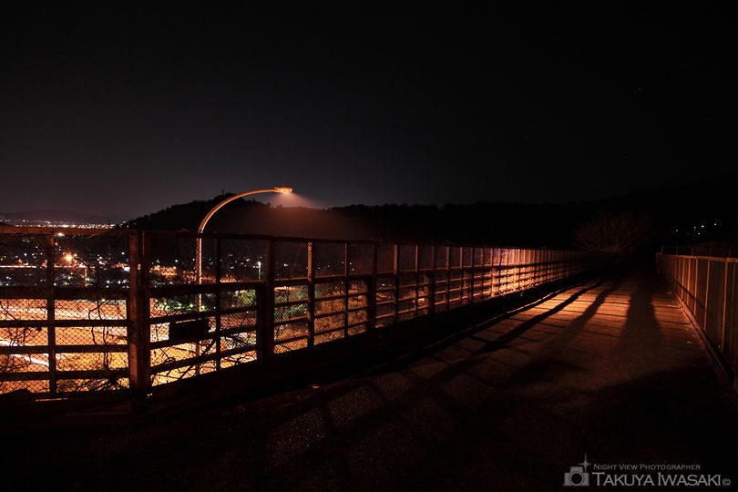 山北町 東名高速横の夜景スポット写真（4）