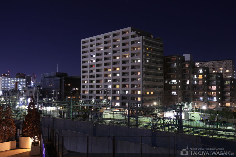 押上駅前自転車駐車場屋上広場の夜景スポット写真（4）