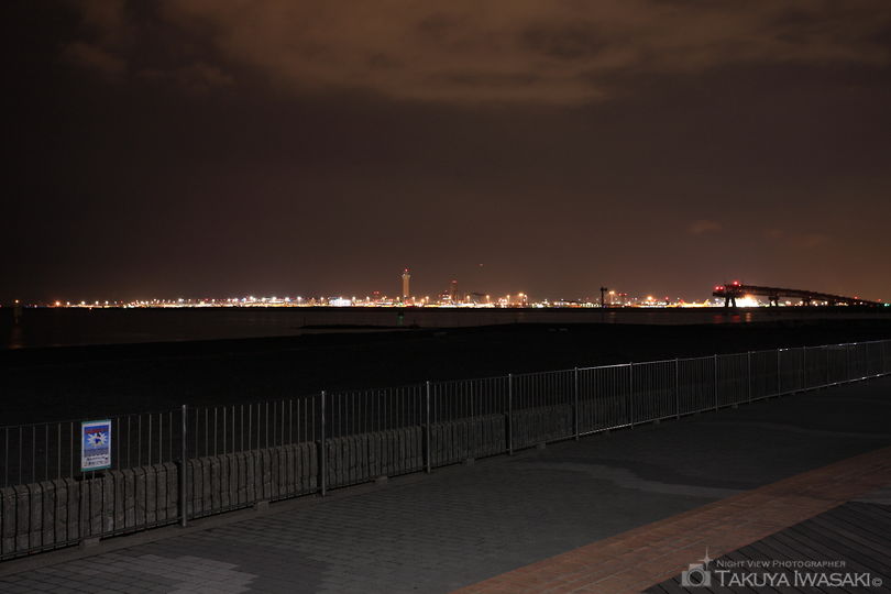 城南島海浜公園の夜景スポット写真（1）