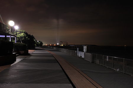 城南島海浜公園の夜景スポット写真（2）class=