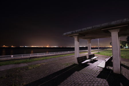 京浜島つばさ公園の夜景スポット写真（1）class=