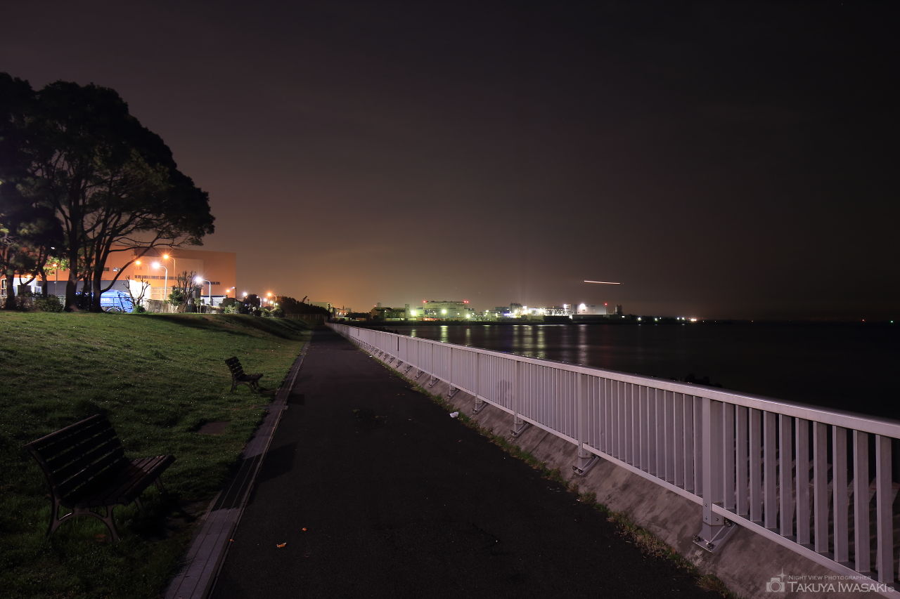 京浜島つばさ公園の夜景スポット写真（2）