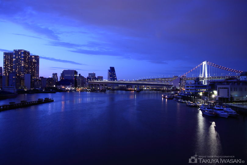 港南大橋の夜景スポット写真（1）