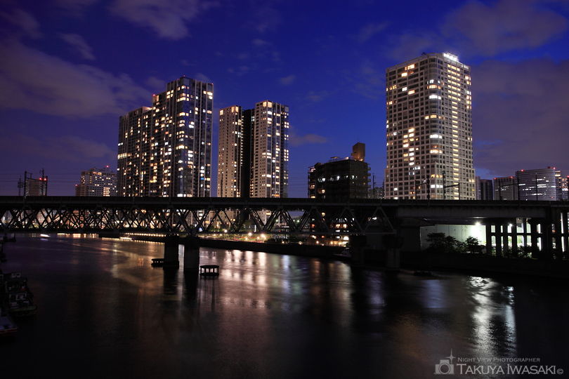 港南大橋の夜景スポット写真（3）