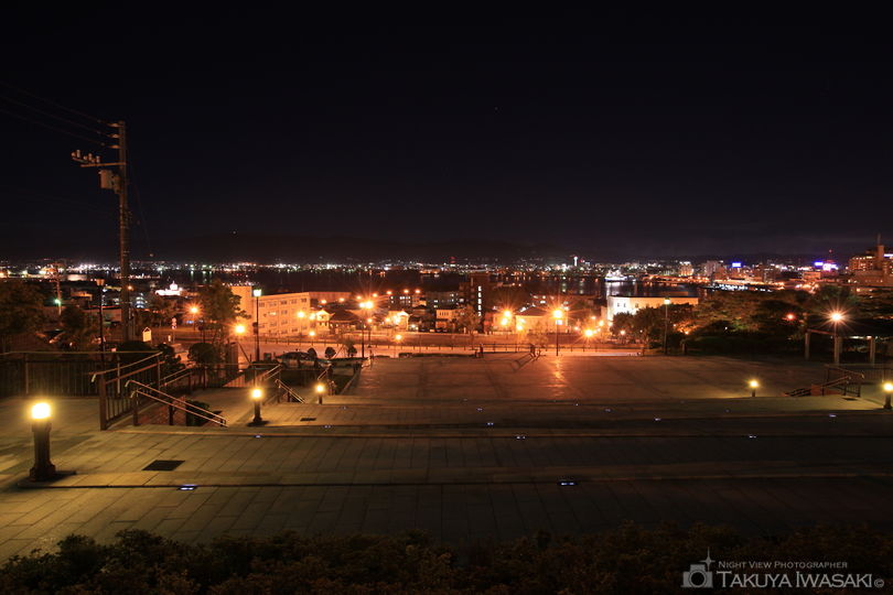 元町公園の夜景スポット写真（1）