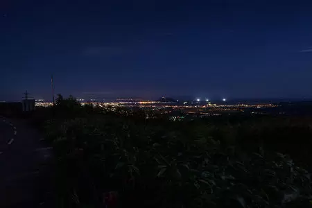 きじひき高原の夜景