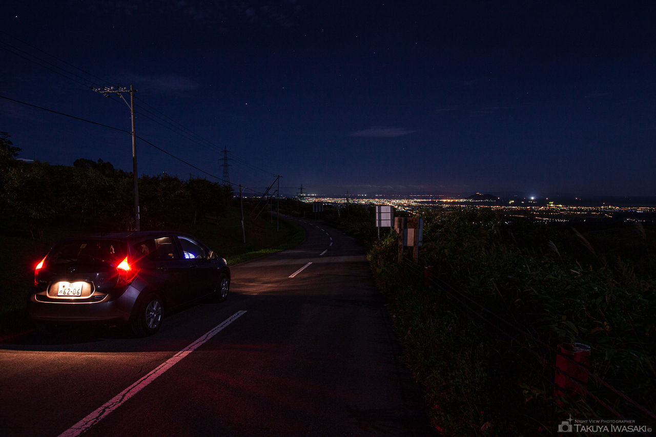 きじひき高原の夜景スポット写真（2）