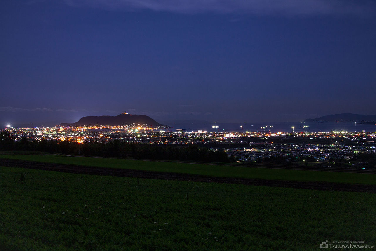 赤川の夜景スポット写真（1）