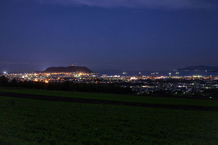 赤川の夜景スポット写真（1）class=
