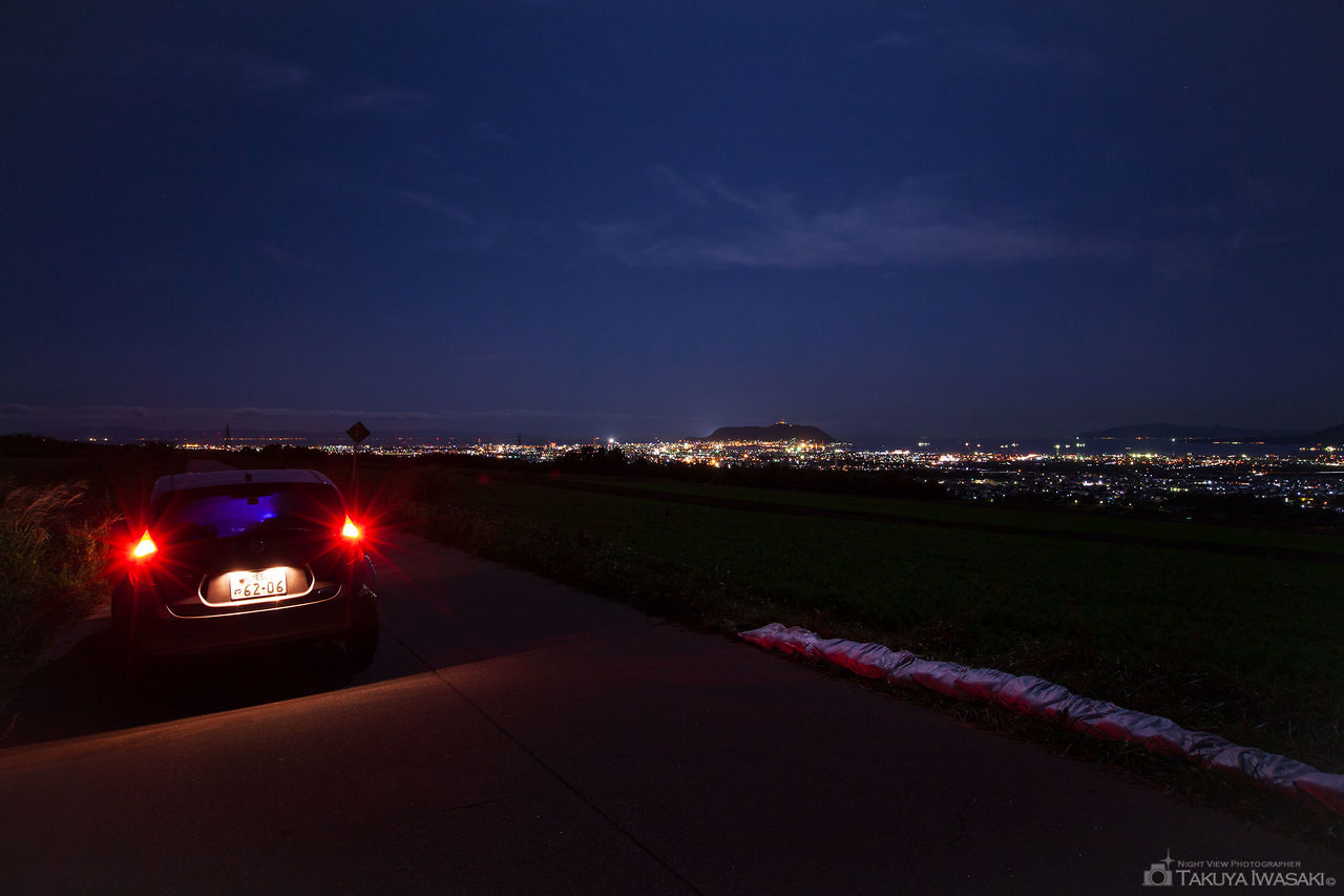 赤川の夜景スポット写真（3）