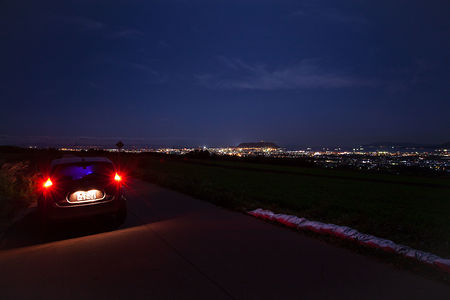 赤川の夜景スポット写真（3）class=