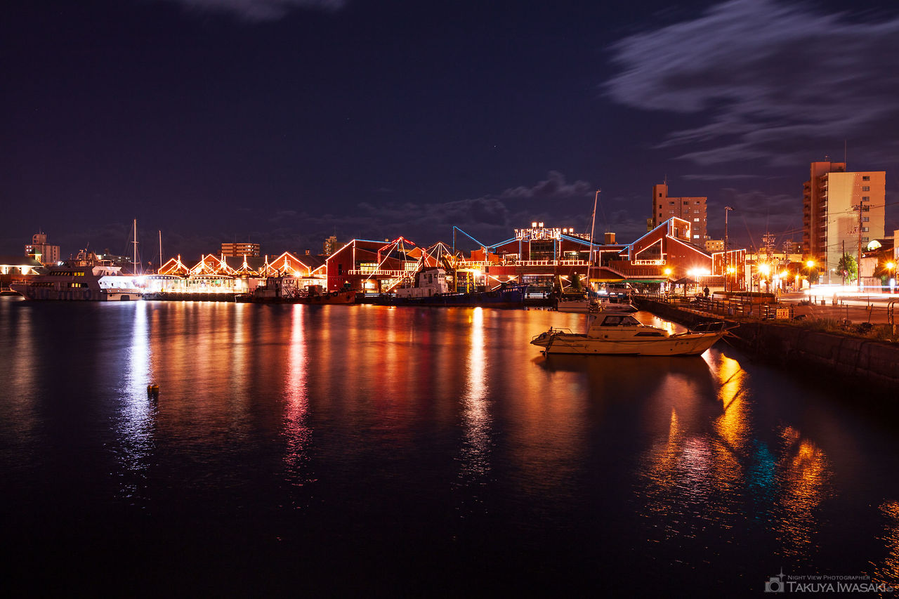東浜桟橋の夜景スポット写真（1）