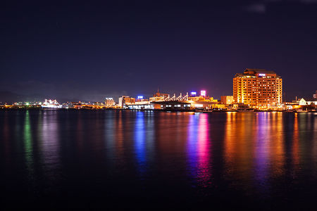 東浜桟橋の夜景スポット写真（3）class=