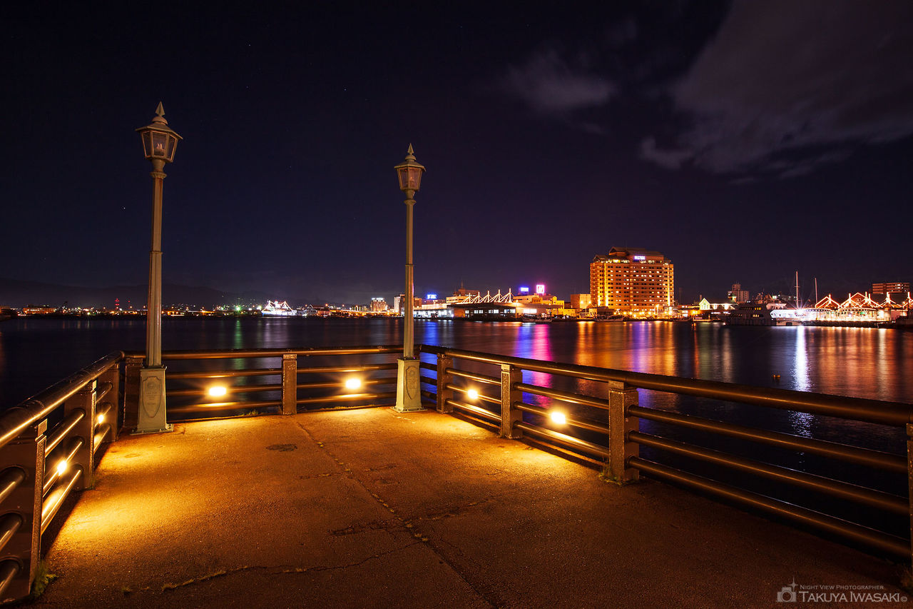 東浜桟橋の夜景スポット写真（4）
