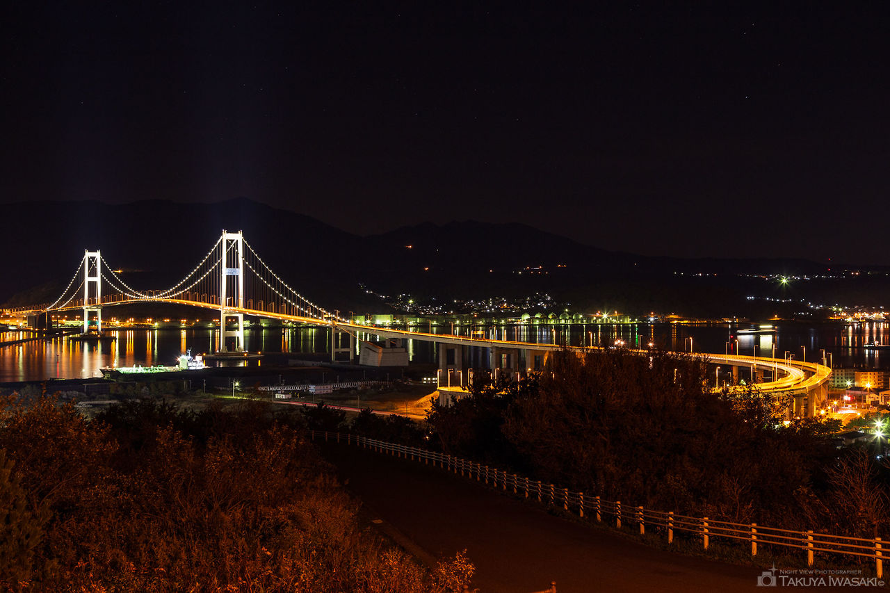 祝津公園展望台の夜景スポット写真（2）