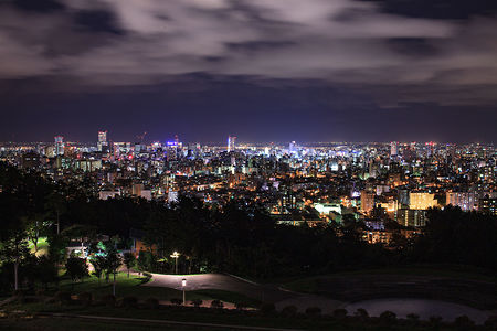 旭山記念公園の夜景スポット写真（2）class=
