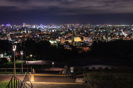 旭山記念公園の夜景スポット写真（3）class=
