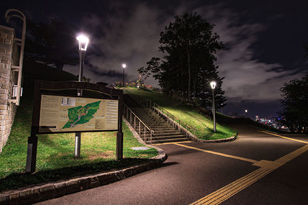 旭山記念公園の夜景スポット写真（6）class=