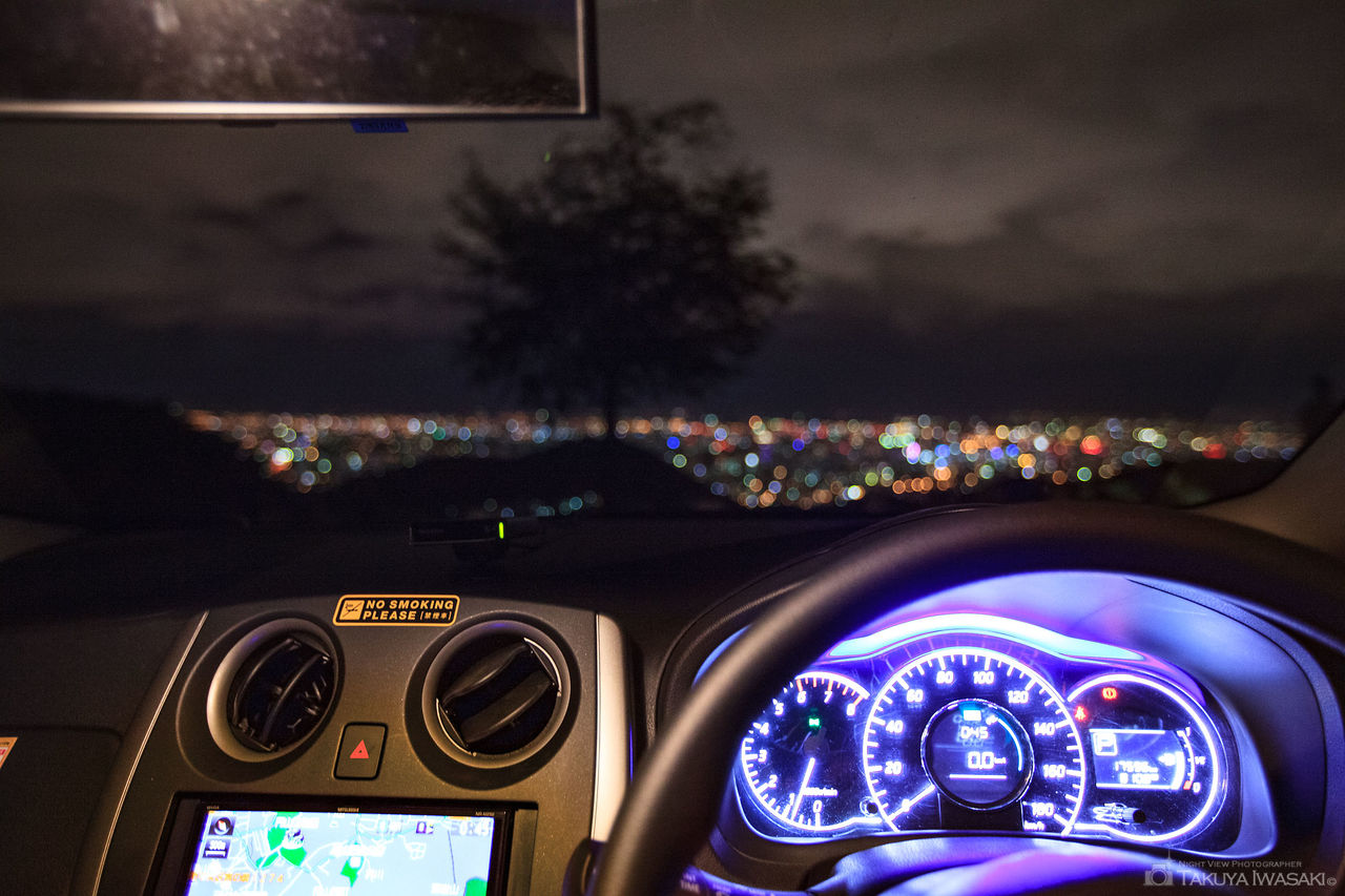 幌見峠展望駐車場の夜景スポット写真（4）