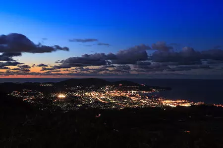 毛無山展望所の夜景