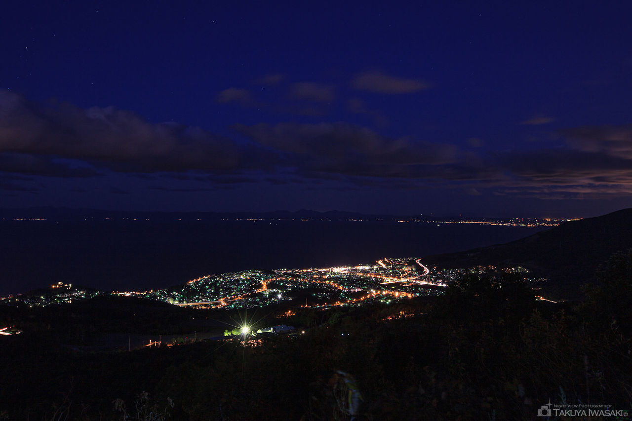 毛無山展望所の夜景スポット写真（4）