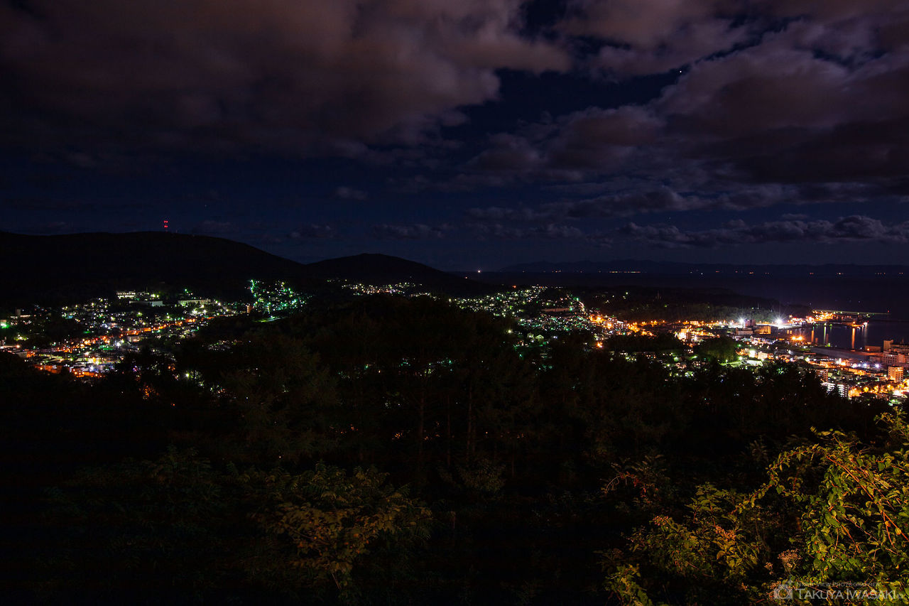 旭展望台の夜景スポット写真（2）