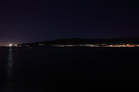 旧高島トンネル前の夜景スポット写真（1）class=