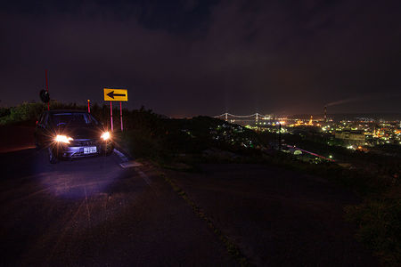 大沢町・室蘭観光道路の夜景スポット写真（5）class=