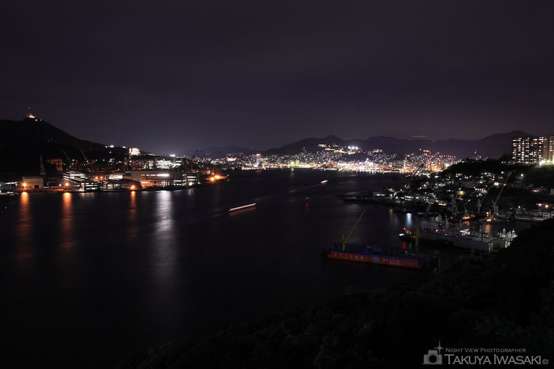女神大橋の夜景スポット写真（1）