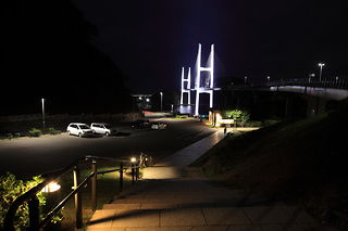女神大橋の夜景スポット写真（4）class=
