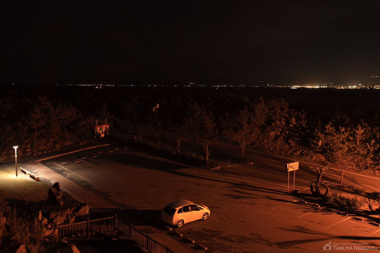 烏島展望所の夜景スポット写真（1）