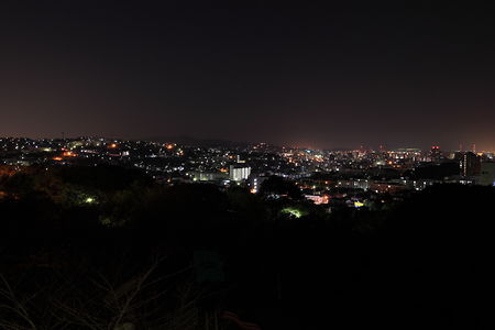 北九州市立中央公園の夜景スポット写真（1）class=