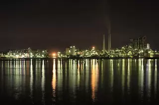 晴海親水公園の夜景