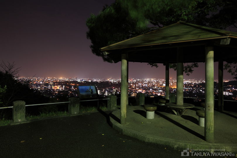 本妙寺公園の夜景スポット写真（3）