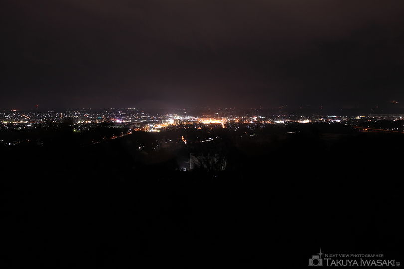 神園山の夜景スポット写真（1）