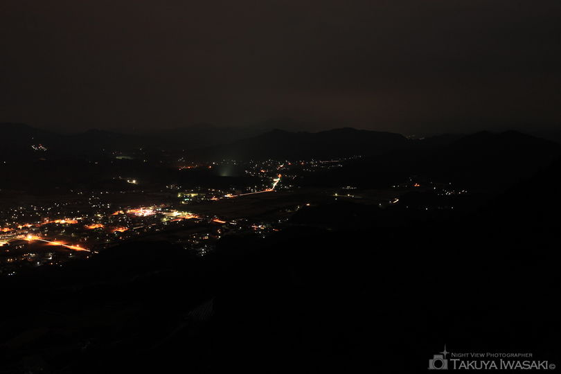 立岩展望台の夜景スポット写真（2）