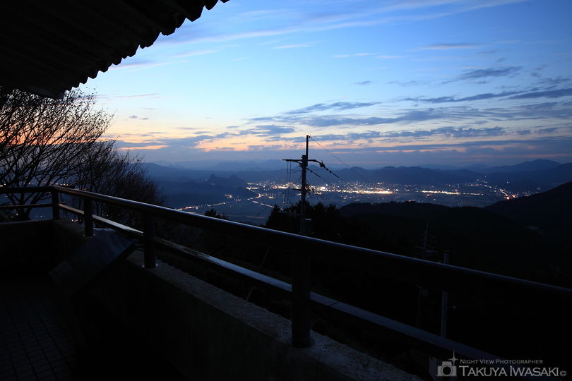 肥前犬山城の夜景スポット写真（2）