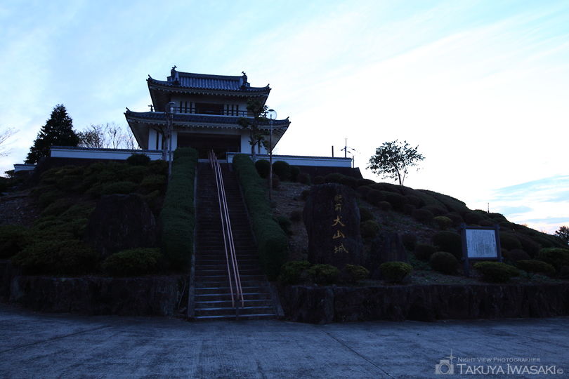 肥前犬山城の夜景スポット写真（4）