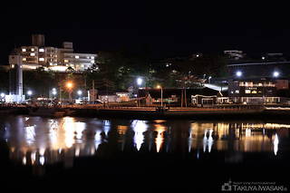 気仙沼港の夜景スポット写真（1）class=
