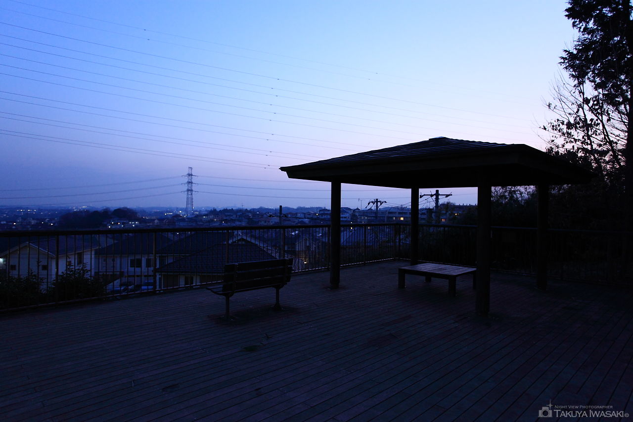 五力田見晴らし公園の夜景スポット写真（2）
