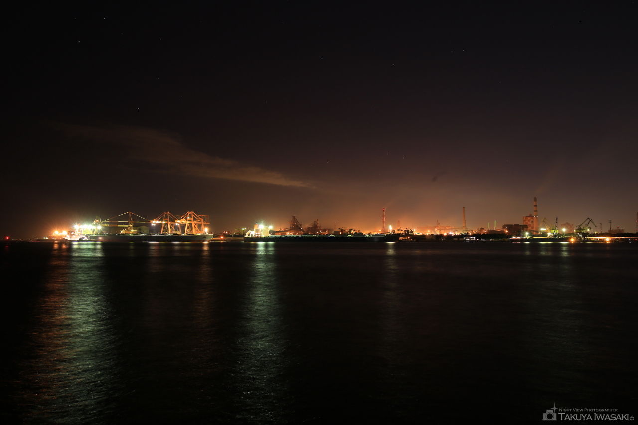 東扇島西公園の夜景スポット写真（3）