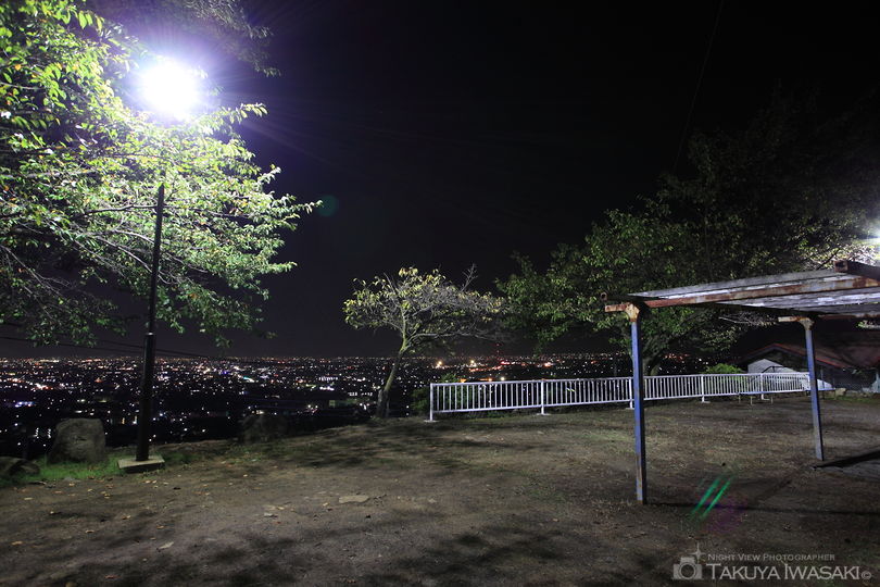 山宮桜公園の夜景スポット写真（2）