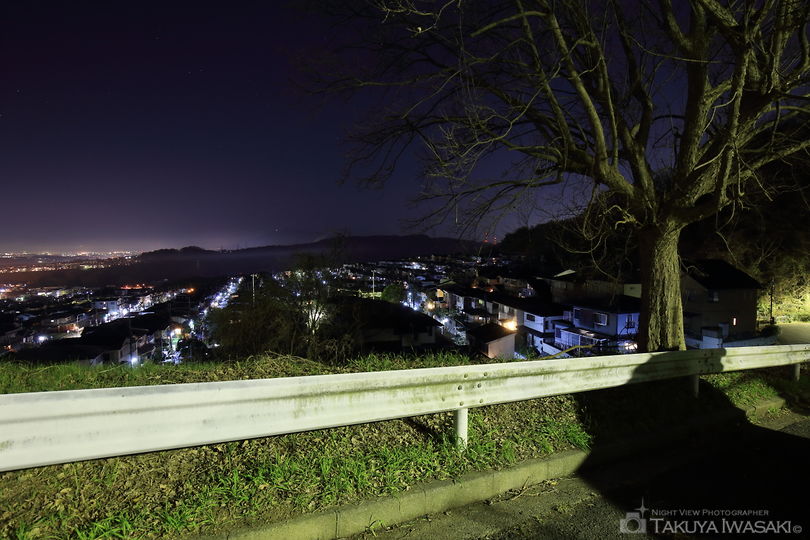 信貴ヶ丘の夜景スポット写真（3）