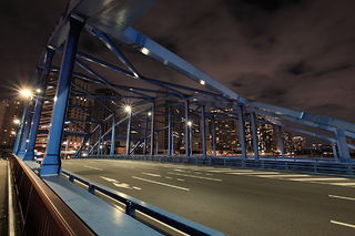 品川埠頭橋の夜景スポット写真（2）class=