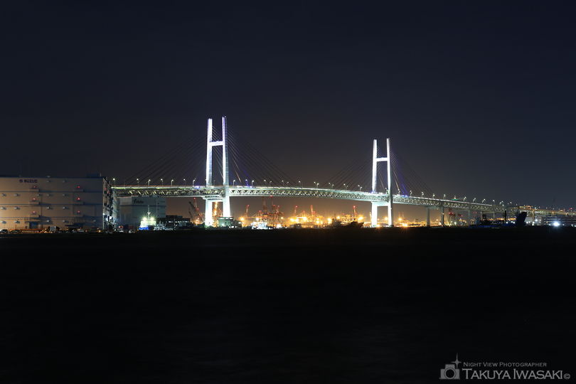横浜さとうのふるさと前の夜景スポット写真（1）