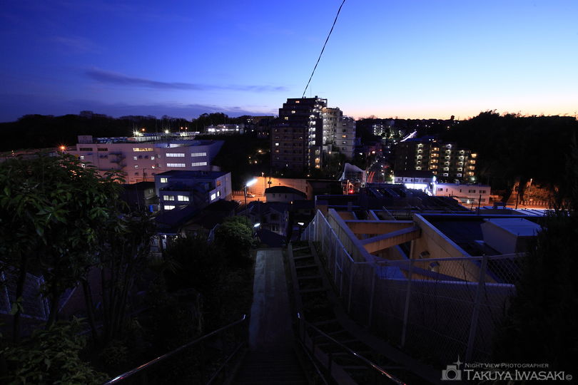 新作八幡宮の夜景スポット写真（1）