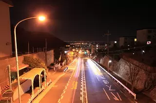 鶴甲東歩道橋