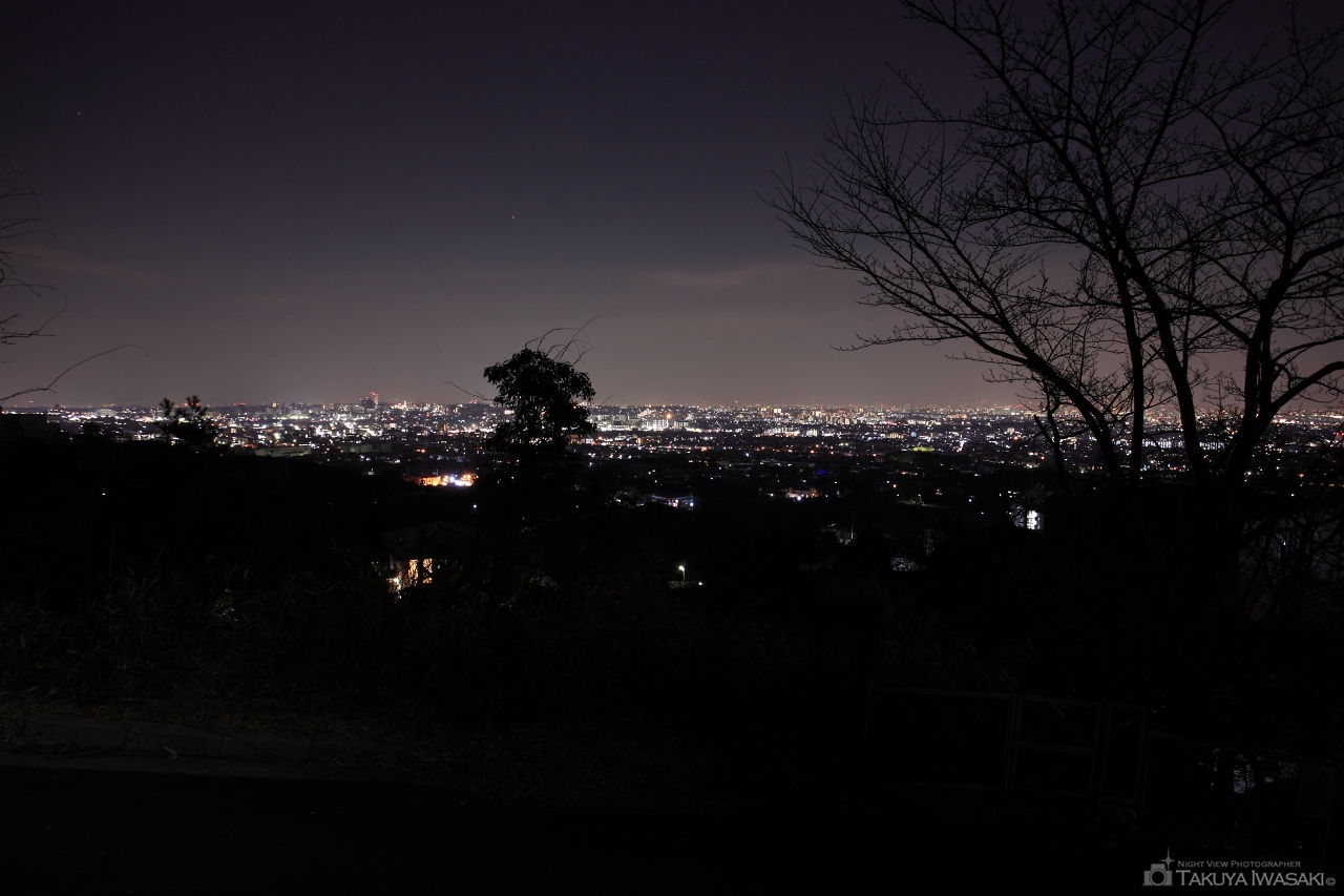 長楽寺付近の夜景スポット写真（1）